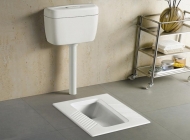 Cách thông bồn cầu ngồi xổm phổ biến nhất