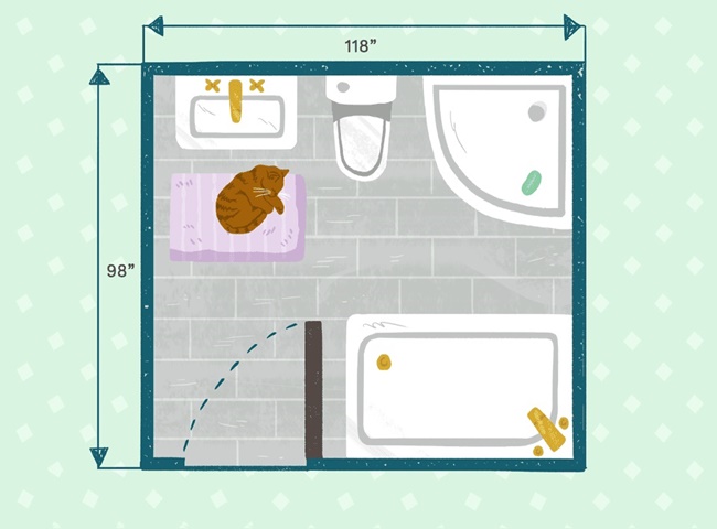 K&iacute;ch thước nh&agrave; vệ sinh theo phong thủy cũng rất quan trọng