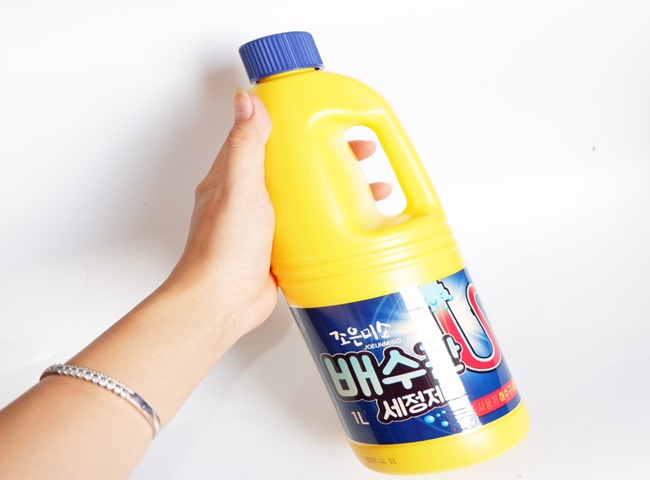 Nước th&ocirc;ng cống H&agrave;n Quốc khử m&ugrave;i h&ocirc;i v&agrave; diệt khuẩn