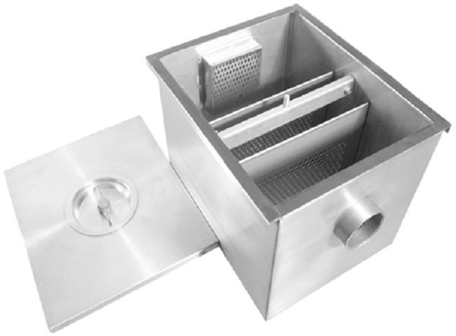 C&aacute;ch lắp bể t&aacute;ch mỡ &acirc;m s&agrave;n chuẩn nhất hiện nay