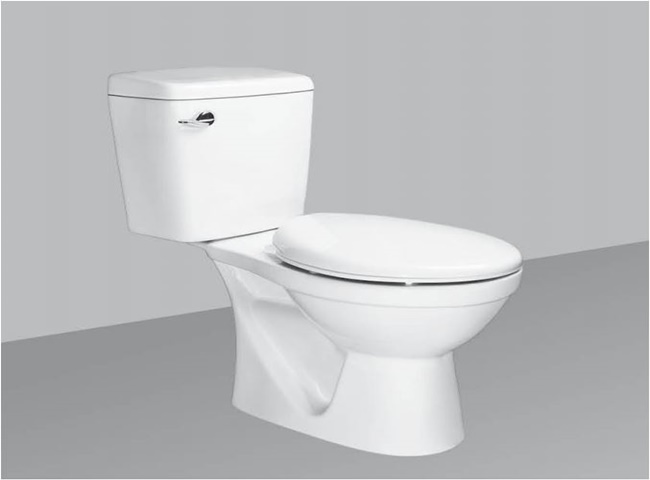 Bồn cầu 2 khối có kích thước như thế nào