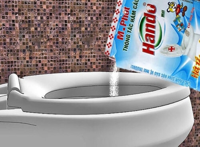 Lưu ý quan trọng khi sử dụng bột thông bồn cầu