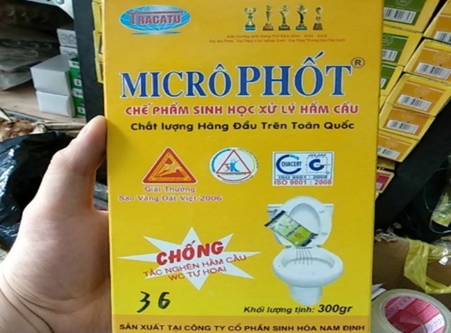 H&oacute;a chất th&ocirc;ng cống cực mạnh Microphot