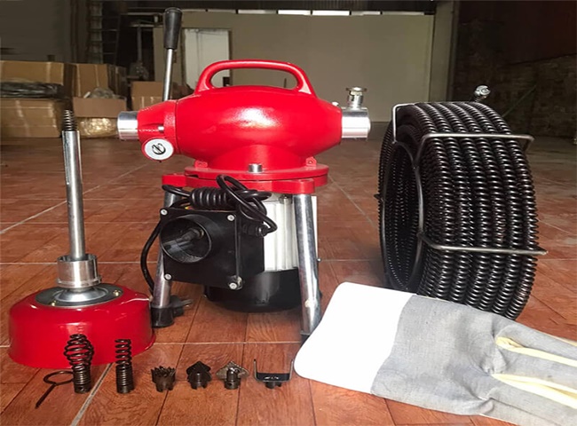 M&aacute;y th&ocirc;ng tắc cống l&ograve; xo GQ 80 chuy&ecirc;n nghiệp sử dụng rộng r&atilde;i tại nh&agrave;