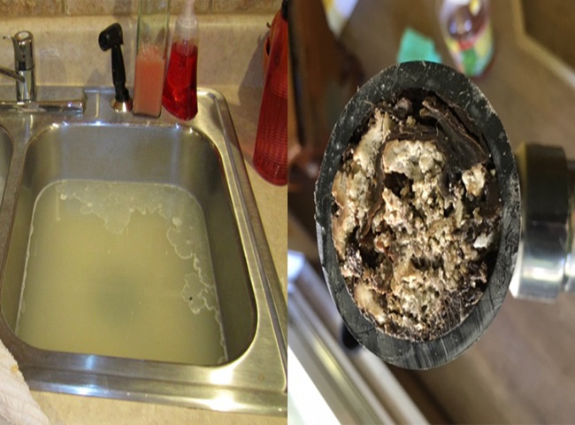 T&aacute;c hại của dầu mỡ g&acirc;y ra cho hệ thống tho&aacute;t nước