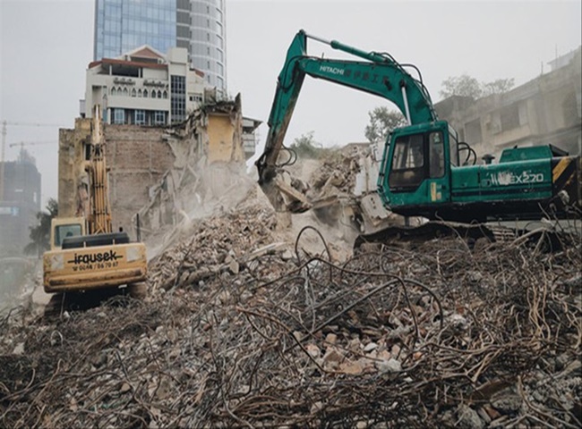 Nguy&ecirc;n nh&acirc;n &ocirc; nhiễm do x&acirc;y dựng, ph&aacute; dỡ c&aacute;c c&ocirc;ng tr&igrave;nh