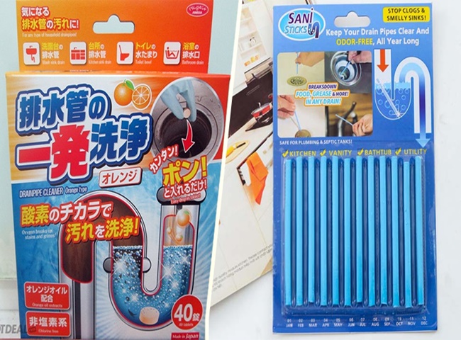 Sản phẩm que th&ocirc;ng cống được nhiều hộ gia đ&igrave;nh sử dụng