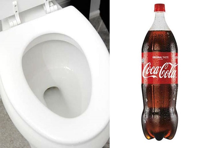 T&aacute;c dụng của coca cola trong việc th&ocirc;ng tắc bồn cầu